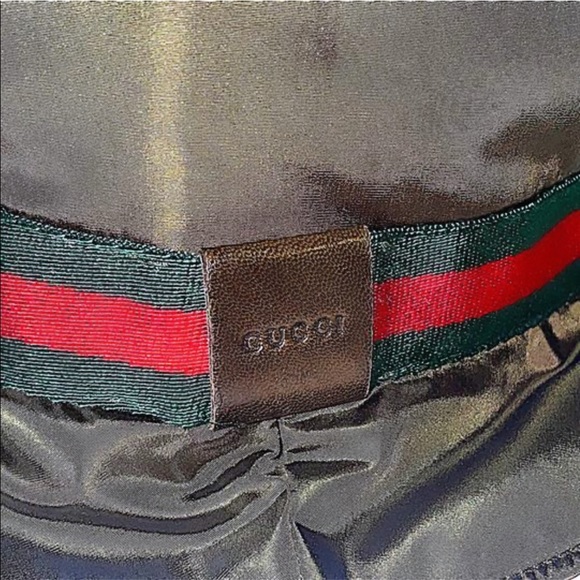 Authentic Vintage Gucci Tom Ford Nylon Web Bucket Hat - Picture 2 of 7